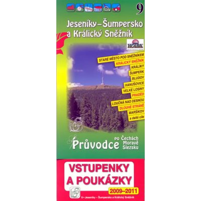 Jeseníky - Šumpersko a Králický Sněžník 9. - Průvodce po Č,M,S + – Zboží Mobilmania