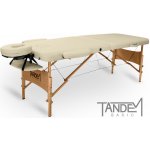 Tandem Basic-2 skládací masážní lehátko krémová 195 x 70 cm 13,1 kg – Zbozi.Blesk.cz