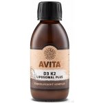 Avita D3 K2 Liposomal Plus lipozomální roztok 200 ml – Hledejceny.cz