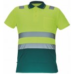 Cerva polokošile CADIZ HV žlutá/zelená 4XL – Zboží Dáma