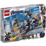 LEGO® Super Heroes 76123 Captain America: útok Outridů – Hledejceny.cz