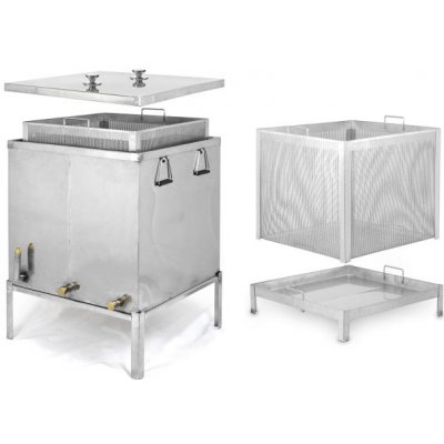 ApiNord Vařák na vosk nerez 62 x 62 cm – Zboží Dáma