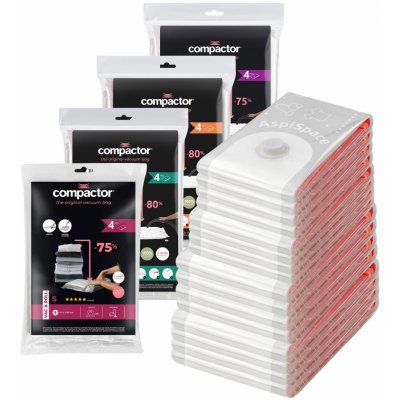 Compactor Aspispace 16 ks 4x S, 4x M, 4x L, 4x XL Aspispace – Zboží Dáma