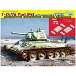 Models Dragon T 34/76 Mod.1943 w/Commander Cupola No. 112 Factory 6621 1:35 – Zboží Mobilmania