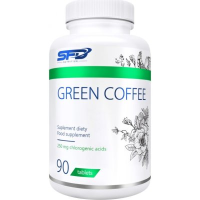 SFD Nutrition Green Coffee tablety pro podporu hubnutí 90 tablet – Zboží Mobilmania