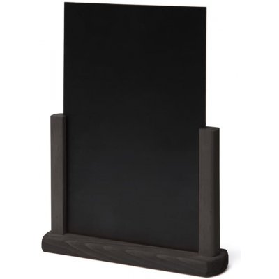 Jansen Display Dřevěný menu stojánek A5 / černá – Zboží Mobilmania