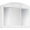 Koupelnový nábytek Jokey SALVA (SOLO) Zrcadlová skříňka (galerka) - bílá - š. 59 cm, v. 50 cm, hl. 15,5 cm 186712320-0110
