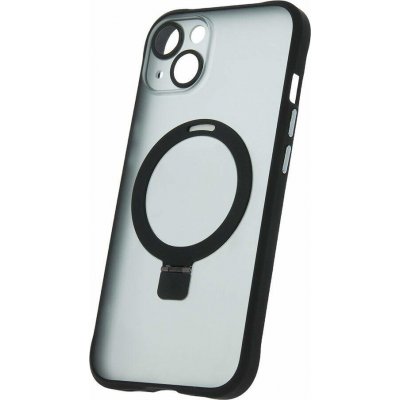 Forever Mag Ring s podporou MagSafe Apple iPhone 15 Plus černé