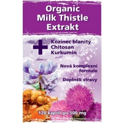 Naturgreen Ostropestřec Milk Thistle Extrakt 120 kapslí