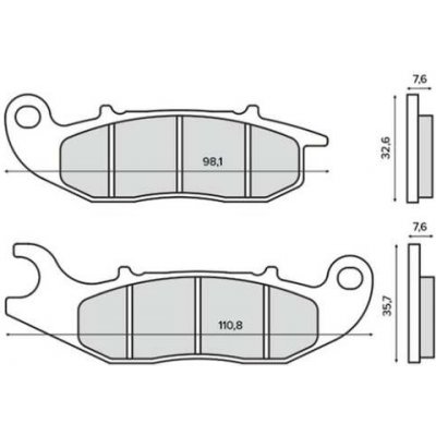 RMS Brzdové destičky 3340 RMS 225103340 | Zboží Auto