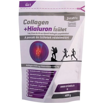 JutaVit Collagen + Hyaluron Joint lesní ovoce 400 g – Hledejceny.cz
