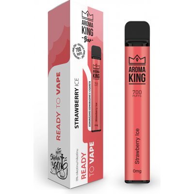 Aroma King Hookah Strawberry Ice 0 mg 700 potáhnutí – Zboží Mobilmania