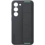 Samsung Galaxy S23 Silikonový zadní kryt s poutkem Black EF-GS911TBEGWW – Zboží Mobilmania