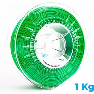 rec PLA z yklátu 1,75 mm pastelová zelená EKO-MB 1 kg