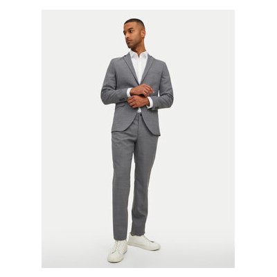 Jack&Jones Oblek Solaris 12148166 Šedá Super Slim Fit – Zbozi.Blesk.cz