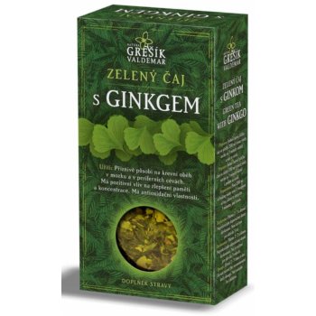 Grešík Zelený čaj s ginkgem syp. 70 g