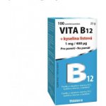 Vita B12 + kyselina listová 1 mg-400mcg 100 tablet – Hledejceny.cz