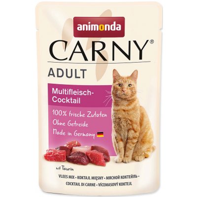 Carny ADULT masový koktejl pro dospělé kočky 85 g