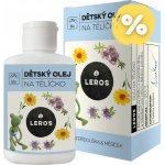 LEROS BIO DĚTSKÝ OLEJ KLIDNÉ BRUŠKO s mateřídouškou a koprem 60 ml – Hledejceny.cz