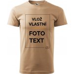 Tričko s potiskem béžová – Hledejceny.cz