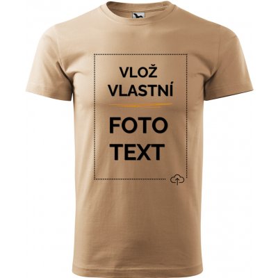 Tričko s potiskem béžová – Hledejceny.cz