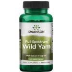 Swanson Wild Yam Root Divoký Yam 400 mg 60 kapslí – Hledejceny.cz