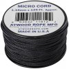 Šňůra a provázek ATwood Rope Padáková šňůra Micro Cord 37,5 m Black