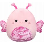 Squishmallows VELVET Sametový Materiál MOTYL MOGO 30 cm – Zboží Dáma