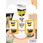 Raid háček proti šatním molům s vůní cedru 2 ks – Zboží Dáma