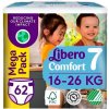 Plenky Libero Comfort 7+ Mega Pack 16 – 26 kg 62 ks