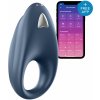 Satisfyer Powerfull One Ring Blue Chytrý vibrační kroužek na penis