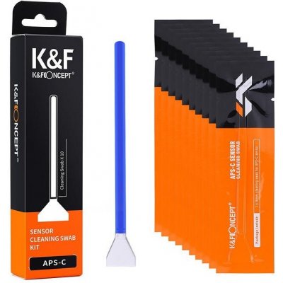 K&F Concept 16mm tyčinky na čištění APS-C senzoru K&F (10 ks) – Zbozi.Blesk.cz