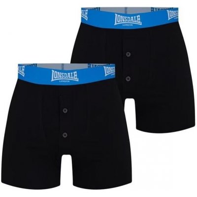 Lonsdale 2 Pack Boxers Mens