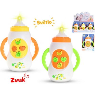 Teddies Sada pro panenky plast lahvička dudlík na kartě 15x21x5cm – Sleviste.cz