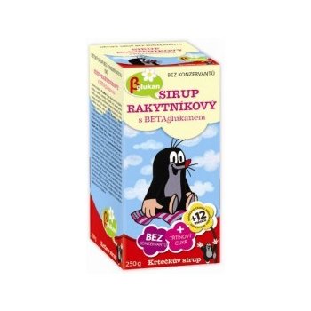 Krtečkův sirup Rakytníkový s betaglukanem 250 g