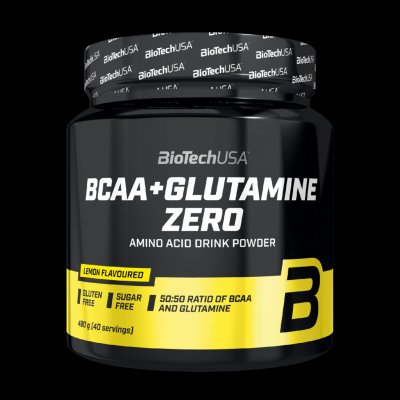 BioTech USA BCAA + Glutamine Zero 480 g – Hledejceny.cz