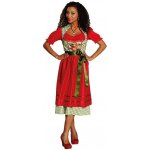 Dirndl tradiční červeno-zelený – Sleviste.cz