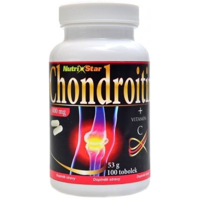 Nutri Star Chondroitin 400 mg 100 kapslí – Hledejceny.cz