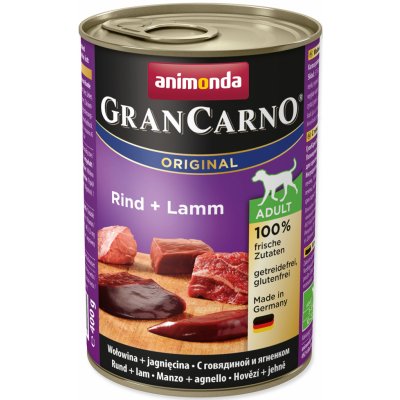 Animonda GranCarno hovězí+jehně 400 g – Zboží Mobilmania