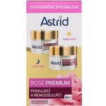 Astrid Rose Premium 65+ posilující a remodelující denní krém pro velmi zralou pleť 50 ml + Rose Premium 65+ posilující a remodelující noční krém pro velmi zralou pleť 50 ml duopack – Sleviste.cz