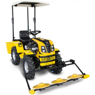 Tauros ZX18 4x4 Varianta ZX18 (benzín) + kosa + rotavátor + rám se stříškou – Hledejceny.cz