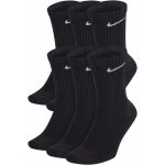 Nike U NK Eweryday Cush Crew 6 Pack černé – Zboží Mobilmania