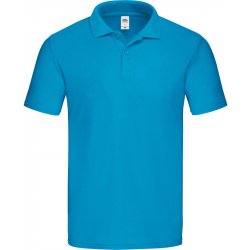 Fruit of the Loom polokošile Original Polo krátký rukáv pánská azurově Modrá