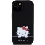 Hello Kitty Liquid Silicone Daydreaming Logo iPhone 15 černé – Sleviste.cz