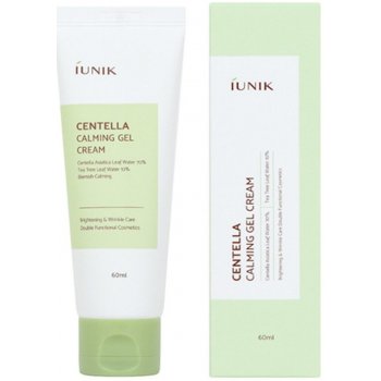 iUNIK Centella Calming Gel Cream Zklidňující Gel-Krém s Pupečníkem Asijským 60 ml