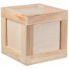 Úložný box ČistéDrevo Dřevěný box 30 x 30 cm
