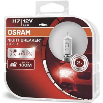 Osram Night Breaker Silver H7 PX26d 12V 55W 2 ks