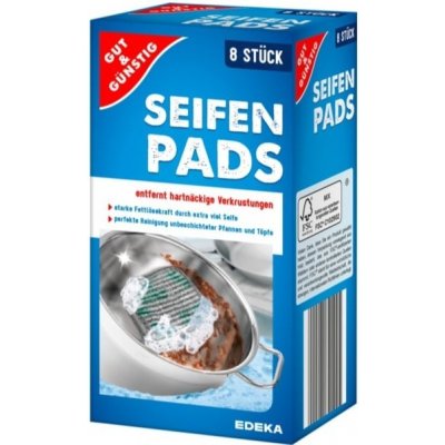 Gut & Günstig Seifen Pads napuštěné drátěnky 8 ks – Hledejceny.cz