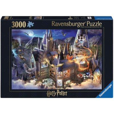 Ravensburger Harry Potter Bradavický hrad 3000 dílků – Zbozi.Blesk.cz