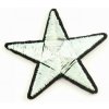 Nášivka Nažehlovací záplata - Hvězdička - rozměr 5 cm x 5 cm